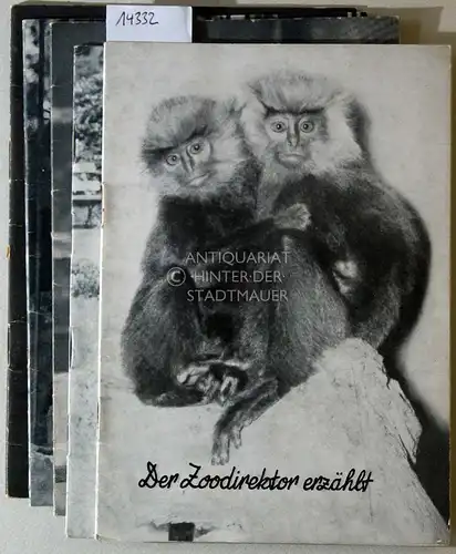 Ullrich, Wolfgang: Der Zoodirektor erzählt. (5 Hefte: 1., 4., 5., 9., 13. Folge). 