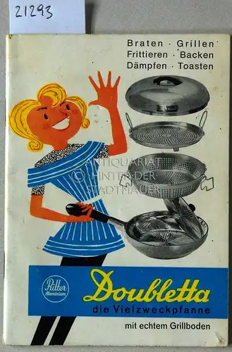 Rezeptbuch für Grill- und Bratpfanne Doubletta. 