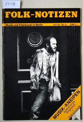 Folk-Notizen. Musik und Kleinkunst in Berlin. 10/79 Nr. 4. 