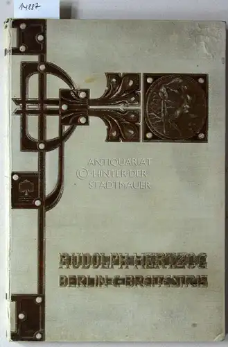 Agenda 1906. Rudolph Hertzog, Berlin C.2, Breitestrasse-Brüderstrasse. Text von Paul Lindenberg. 