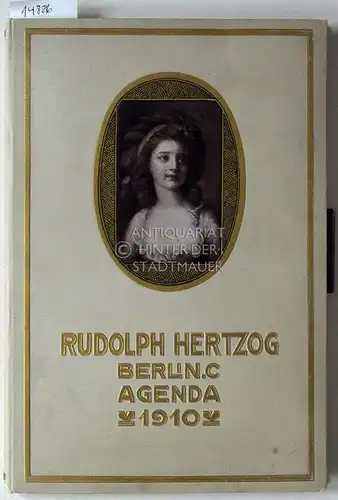 Agenda 1910. Rudolph Hertzog, Breitestrasse-Brüderstrasse. Text von Ludwig Pietsch. 