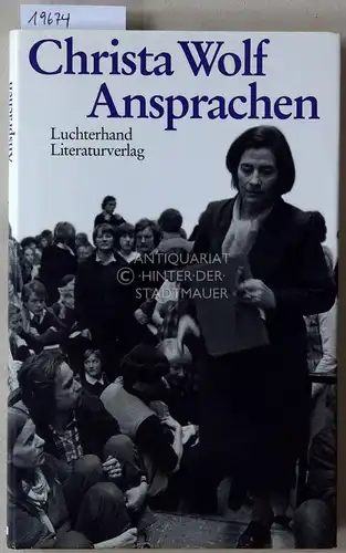 Wolf, Christa: Ansprachen. 