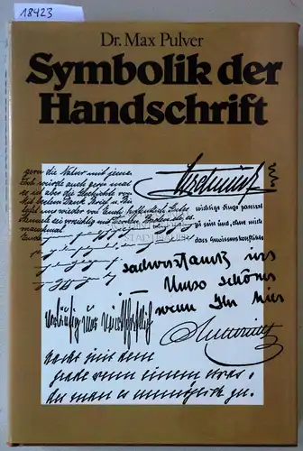 Pulver, Max: Symbolik der Handschrift. 