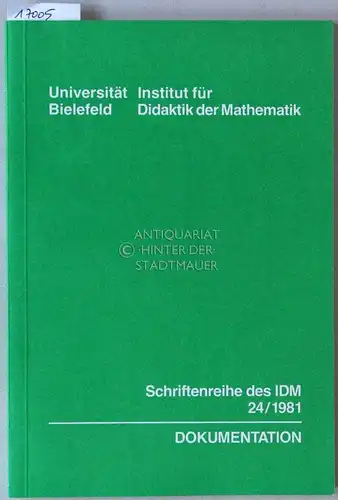 Damerow, Peter, Götz Hentschke und Hartmut Scholz: Dokumentation der Mathematik-Lehrpläne Allgemeinbildender Schulen (II). [= Schriftenreihe des IDM, 24/1981]. 