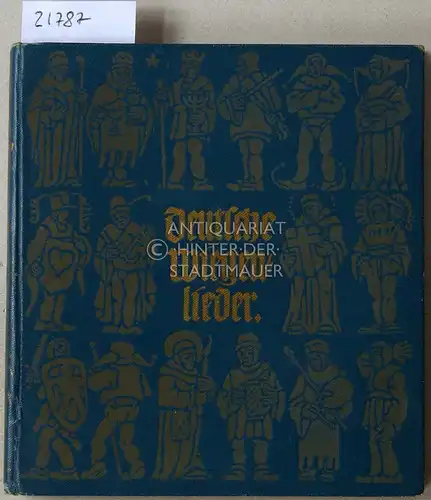 Fraungruber, Hans und R. Daenert: Deutsche Wiegenlieder. [= Gerlachs Jugendbücher] In Wort und Weise ausgewählt von Hans Fraungruber. Schrift und Bilder von R. Daenert. 