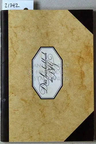 Das Sparkochbuch der BfG (Bank für Gemeinwirtschaft). 