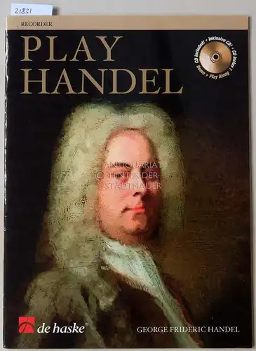 Händel, Georg Friedrich: Play Handel. Recorder. (beil. CD). 