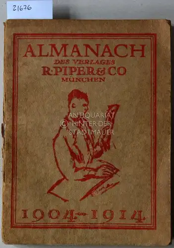 Almanach des Verlags R. Piper & Co. München, 1904-1914. 