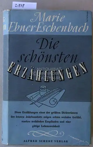 Ebner-Eschenbach, Marie v: Die schönsten Erzählungen. 