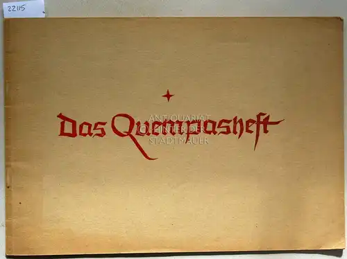 Spar, Otto: Das Quempasheft. 