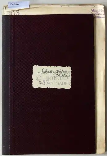 Strauss, Johann: Schatz-Walzer. Le trésor - valse. Op. 418. [= Salonorchester No. 34]. 