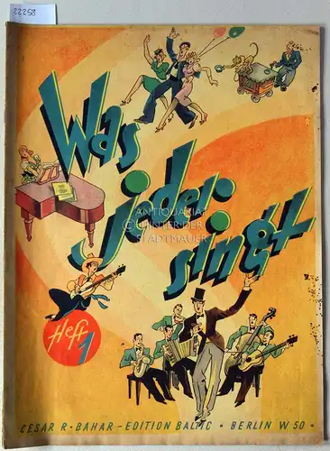 Was jeder singt. Heft 1. 