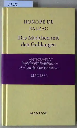 de Balzac, Honoré: Das Mädchen mit den Goldaugen. 