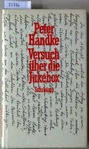 Handke, Peter: Versuch über die Jukebox. 