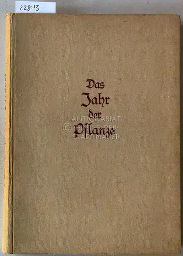 Das Jahr der Pflanze - Eine Bilderfolge. Erstes Blühen - Im Glanz des Sommers - Freudiges Reifen - Blumen am Fenster. 