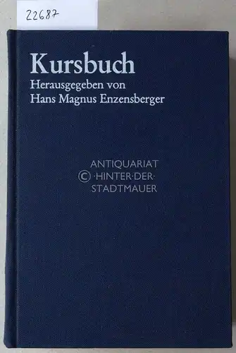 Enzensberger, Hans Magnus (Hrsg,): Kursbuch. (Bd. I: Kursbuch 1-10, 1965 bis 1967; Bd. II: Kursbuch 11-20, 1968 bis 1970). 
