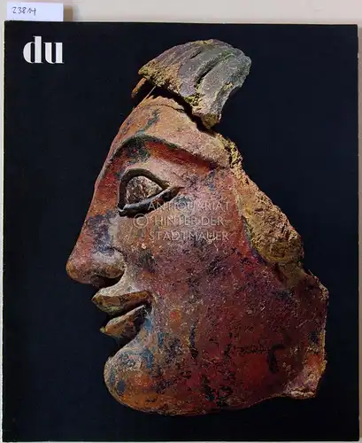 du - Kulturelle Monatsschrift. 28. Jahrgang, September 1968. - Kunst der Etrusker in der Villa Giulia. 