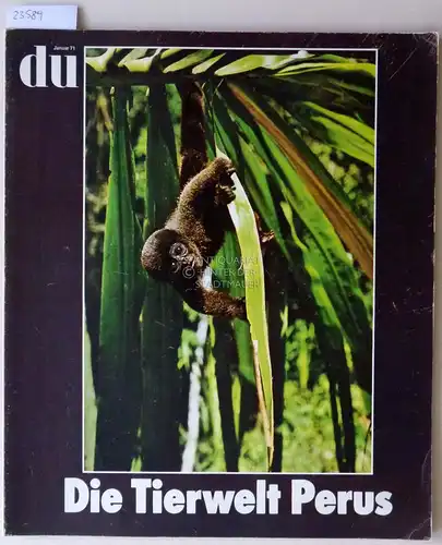 du. Kulturelle Monatsschrift, 31. Jahrgang, Januar 1971. 