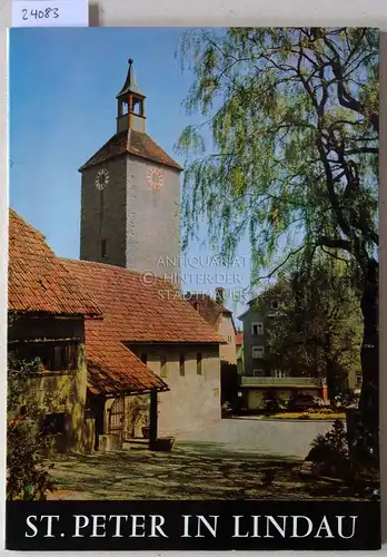 Rieger, Isolde, Toni Mayer und Norbert Lieb: St. Peter in Lindau. Wandmalereien von Hans Holbein d.Ä. 