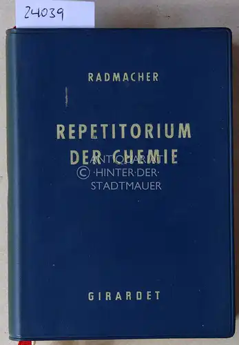 Radmacher: Repetitorium der Chemie. 