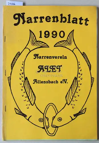 Narrenblatt 1990. Narrenverein ALET Allensbach e.V. 