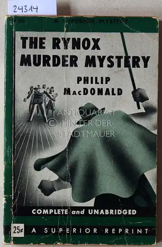 MacDonald, Philip: The Rynox Murder Mystery. 