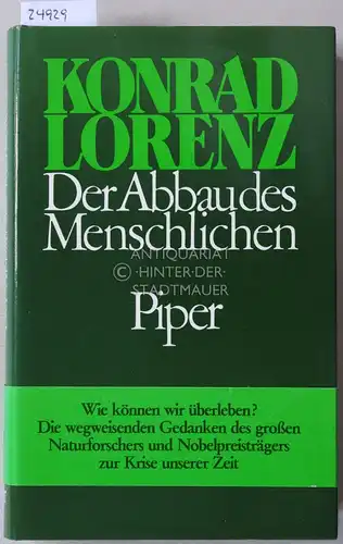 Lorenz, Konrad: Der Abbau des Menschlichen. 