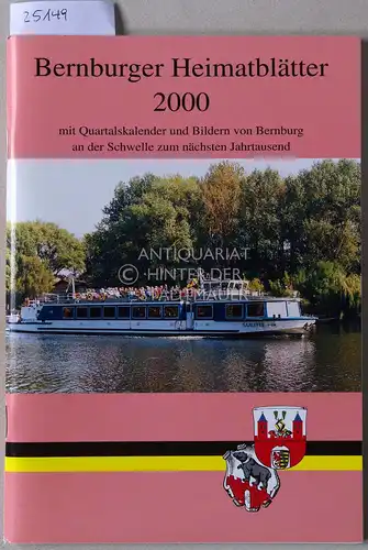 Bernburger Heimatblätter 2000. 