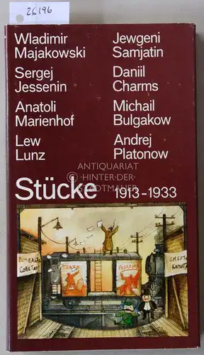 Mierau, Fritz (Hrsg.): Russische Stücke, 1913 1933. Wladimir Majakowski   Tragödie; Sergey Jessenin   Pugatschow; Anatoli Marienhof   Die Verschwörung der Narren;.. 