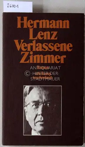 Lenz, Hermann: Verlassene Zimmer. [= suhrkamp taschenbuch, 436]. 