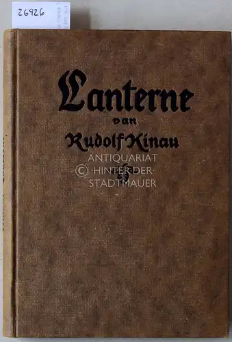 Kinau, Rudolf: Lanterne. Een bebern ucht ut Nacht un Dok. 