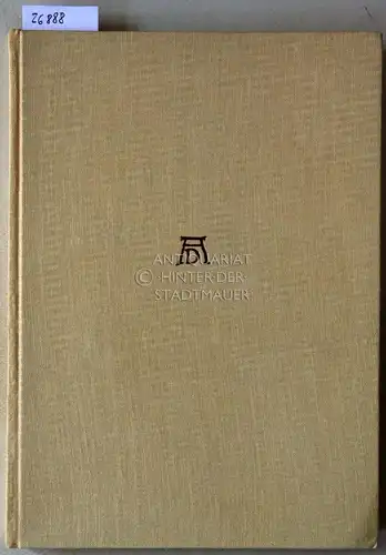 Tietze, Hans: Dürer als Zeichner und Aquarellist. 