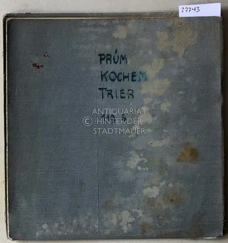 Karte des Deutschen Reiches 1:100000, Großblatt 119b Prüm - Kochem - Trier. 