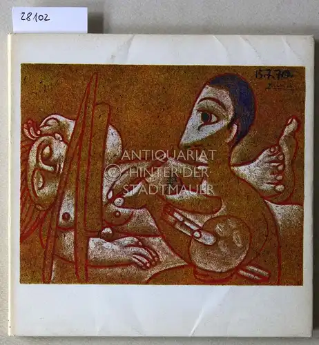 Jardot, Maurice: Picasso: Dessins en noir et en couleurs, 15 décembre 1969 - 12 janvier 1971. [= Catalogue no. 24, Série A]. 