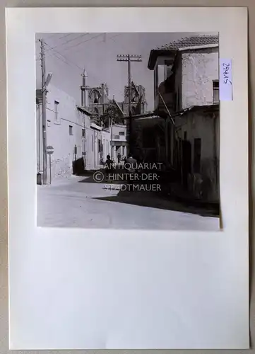 Petzold, W: Famagusta [Gazimagusa, Zypern]. Hinten die ehemalige Kathedrale St. Nikolaus (od. Sta. Sophia), seit 1571 Lala Mustapha Moschee. 