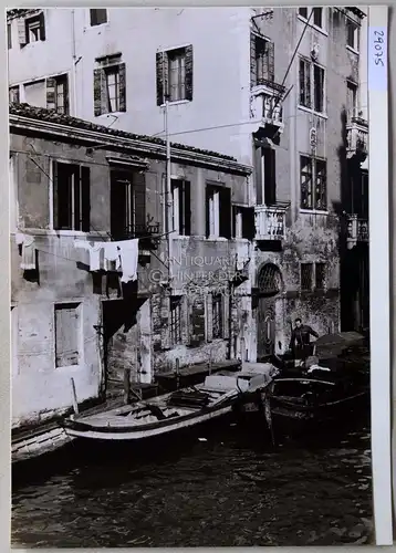 Petzold, W: Venedig. [Kanal im Stadtteil Cannaregio]. 