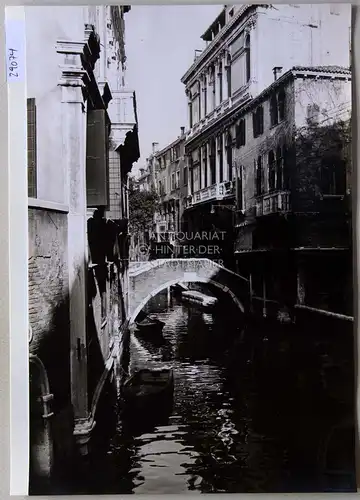 Petzold, W: Venedig. [Ponte Widmann, Cannaregio]. 