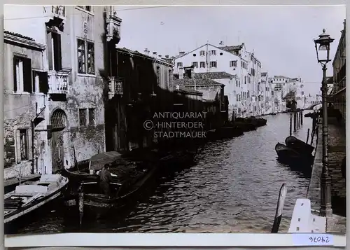 Petzold, W: Venedig. Rio Mendicanti, hinten die Friedhofsinsel San Michele. 