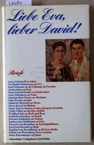 Niemann, Raul (Hrsg.): Liebe Eva, lieber David! Briefe. von Hartmut Badenhop. 