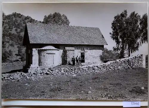 Petzold, W: Die Kirche von Asinou, Südseite. [bei Nikitari, Zypern]. 