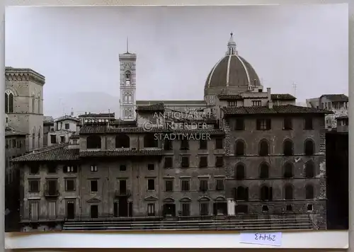 Petzold, W: Florenz. Blick von der Terrasse der Loggia dei Lanzi auf dem Dom, links Orsanmichele. 