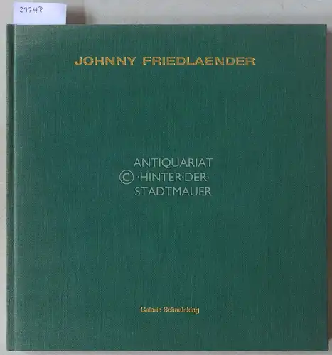 Schmücking, Rolf (Hrsg.): Johnny Friedlaender. 