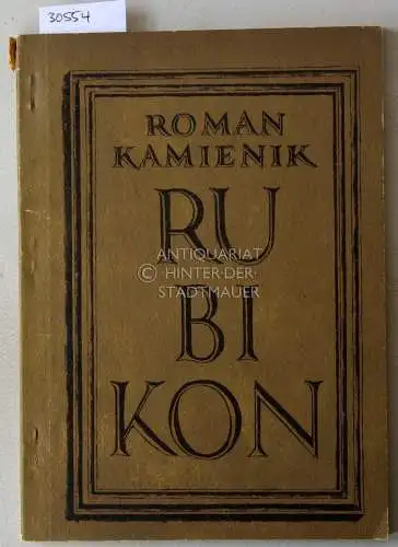 Kamienik, Roman: Rubikon. Niektore zagadnienia wojny domowej 49 roku przed nasza era. 