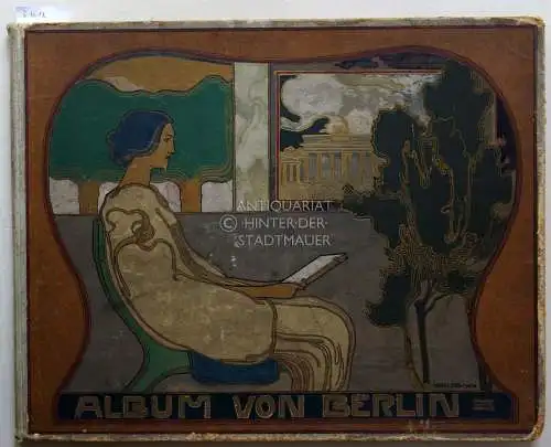 Album von Berlin und Umgegend. 2 große Panoramen und 131 Ansichten nach Momentaufnahmen in Photographiedruck. 