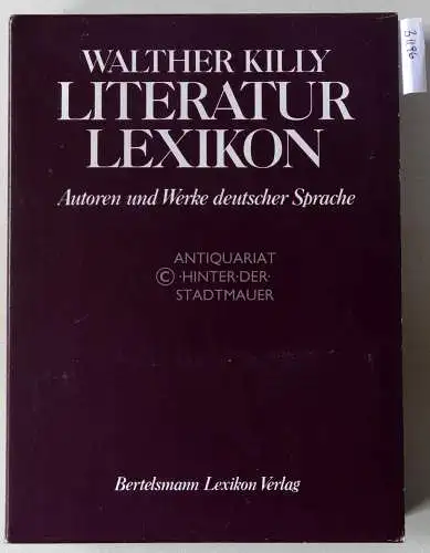 Killy, Walther (Hrsg.): Literaturlexikon. Autoren und Werke deutscher Sprache. (15 Bde.). 