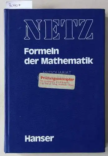 Arnold, G. und H. (Hrsg.) Netz: Netz Formeln der Mathematik. 