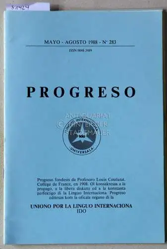Progreso. (3 Hefte, 1986-88). 