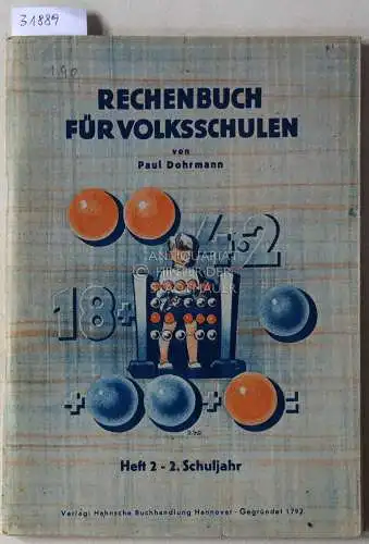 Dohrmann, Paul: Rechenbuch für Volksschulen. Heft 2, 2. Schuljahr. 