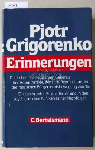 Grigorenko, Pjotr: Erinnerungen. 