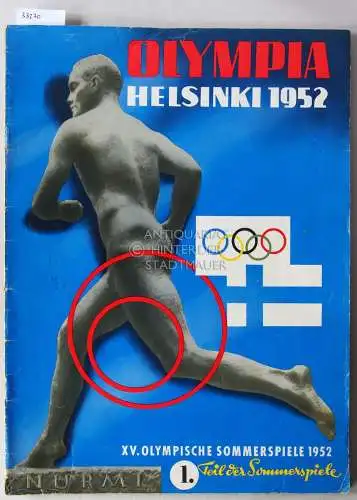 Olympia Helsinki 1952. (1. Teil, 2. Teil) Olympia Oslo 1952. (3 Hefte). 